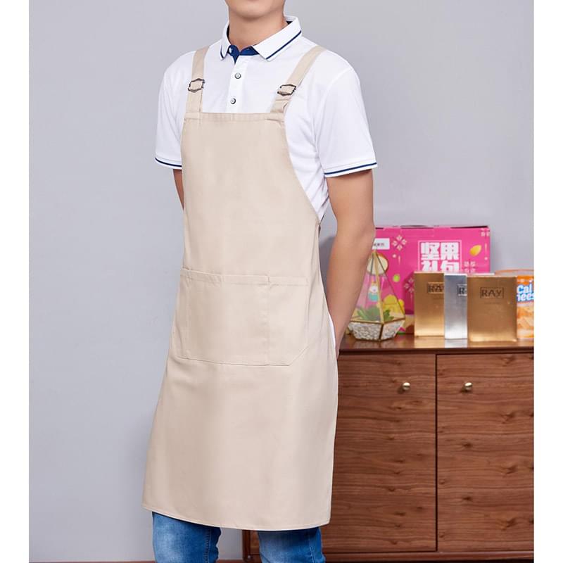 12 oz. 100% Cotton Waterproof Kitchen Apron w/ Back support