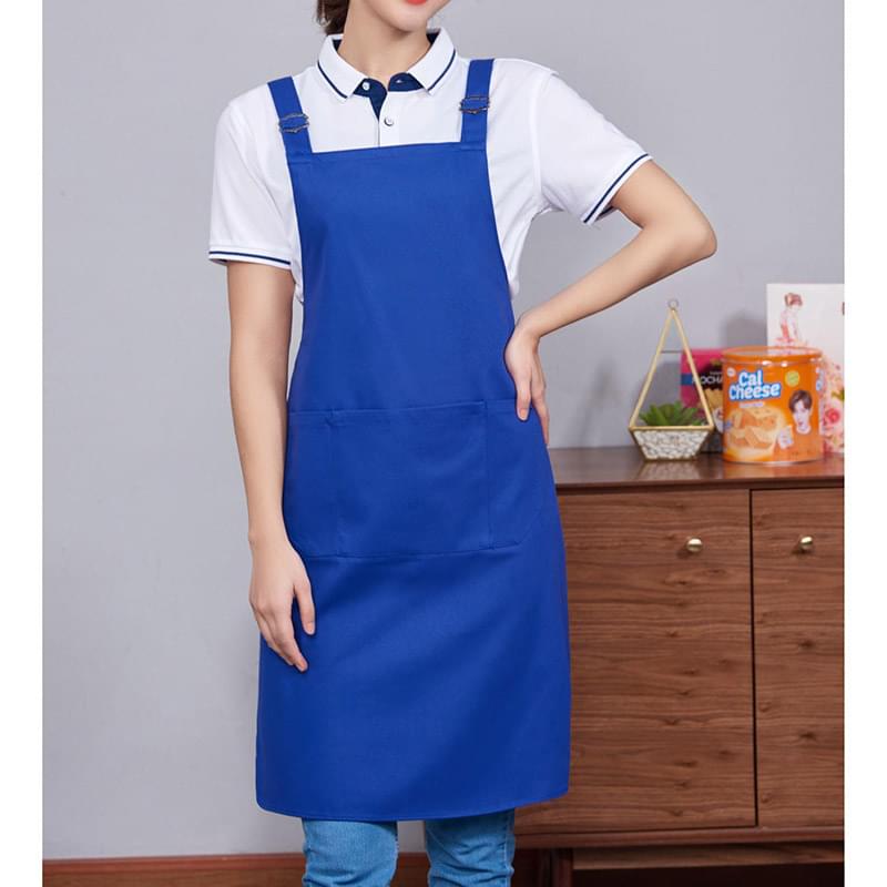 12 oz. 100% Cotton Waterproof Kitchen Apron w/ Back support