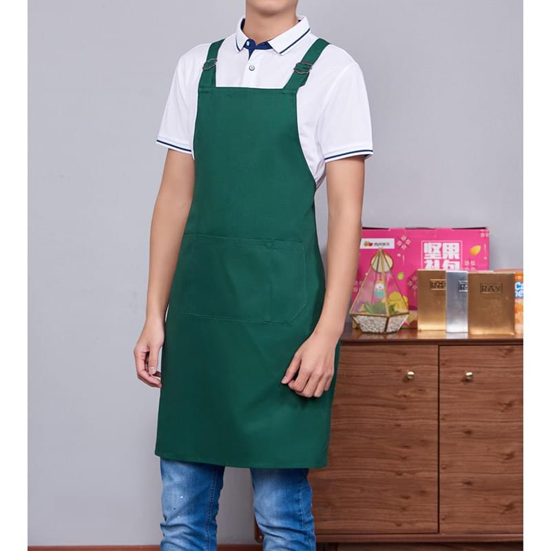 12 oz. 100% Cotton Waterproof Kitchen Apron w/ Back support