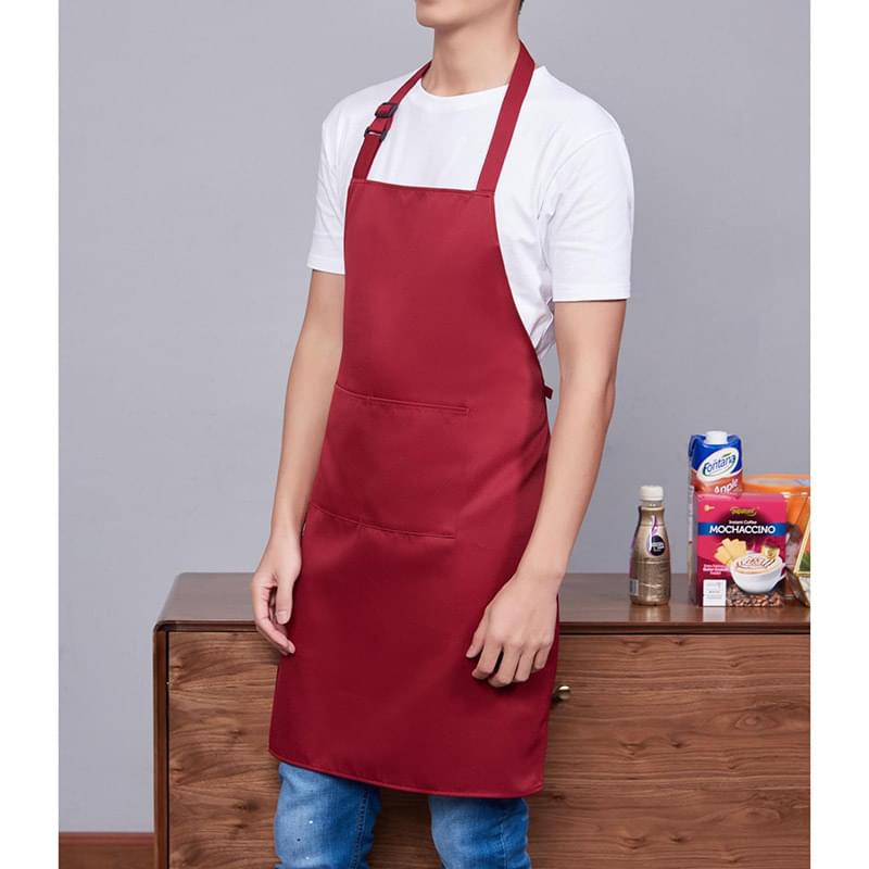 12 oz. Woven knitted Adjustable Kitchen Aprons w/ 2 Pockets