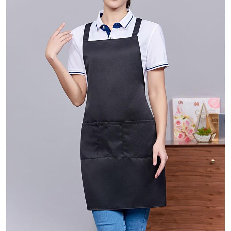 12 oz Woven knitted waterproof Kitchen Apron w/ 2 pockets
