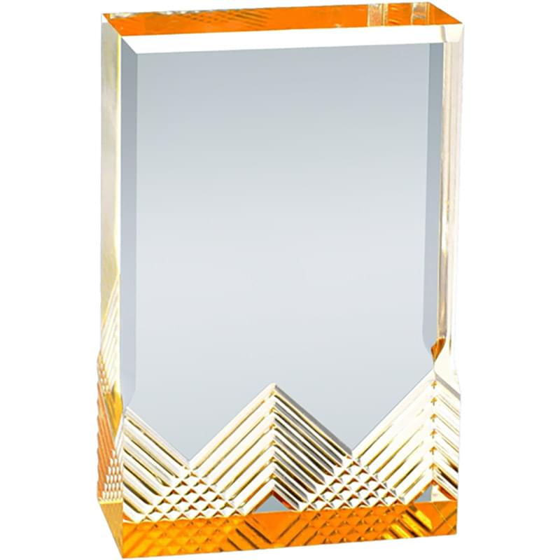 5" x 7" Azure Apex Mirage Acrylic Award