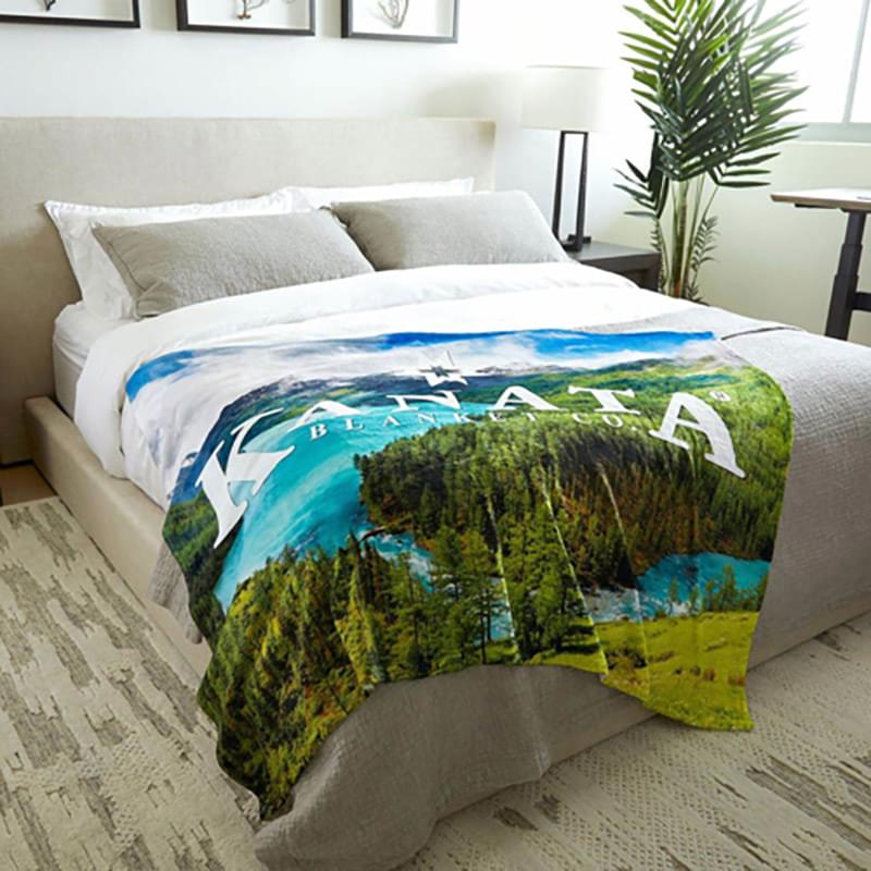 50" x 60" Sublimation Epicolor Plush Throw Blanket