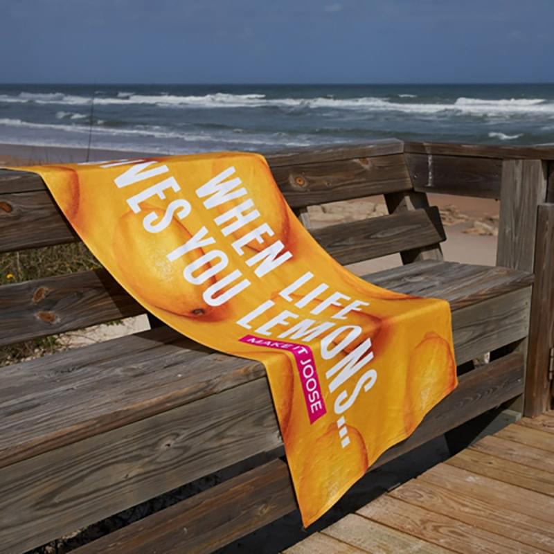 30"x 60" Sublimated EPICOLOR Premium Beach Towel