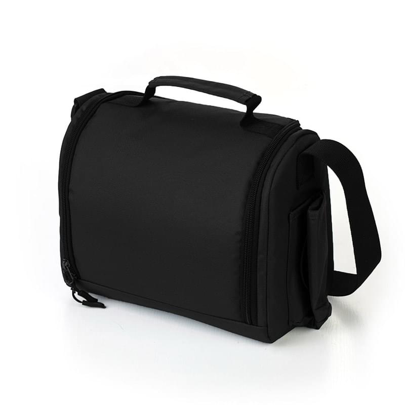 6-Can rPET Recycled 600D Polyester Insulated Cooler Bag