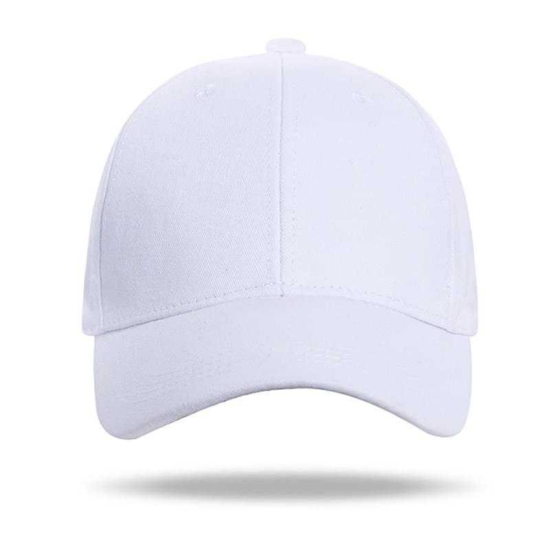 100% Cotton Full Color 6 panel Baseball Cap w/ Double Buckle