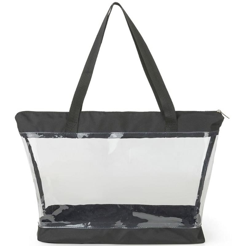 Clear PVC Transparent Shoulder Tote Bag