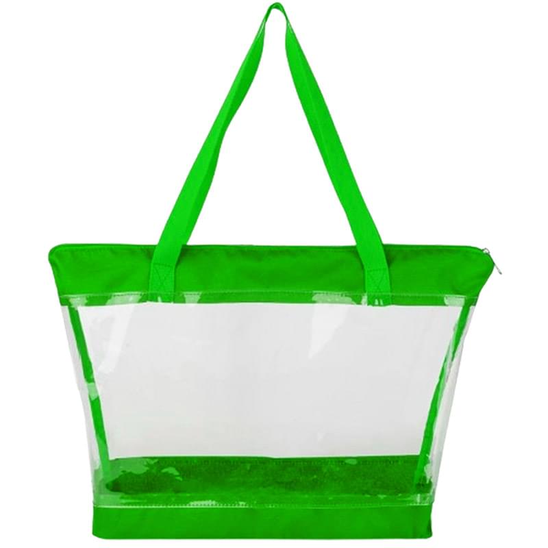 Clear PVC Transparent Shoulder Tote Bag