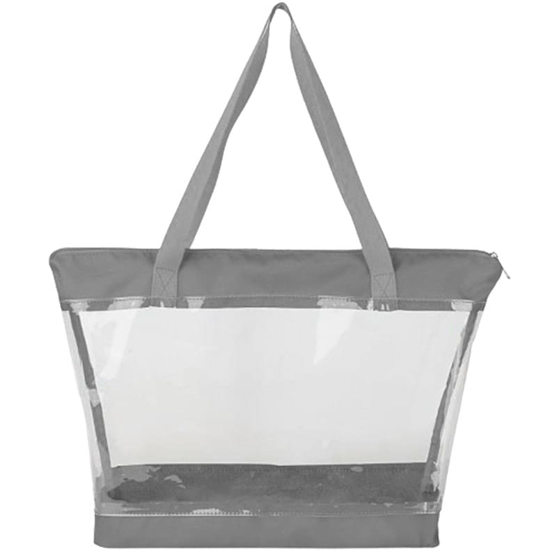 Clear PVC Transparent Shoulder Tote Bag