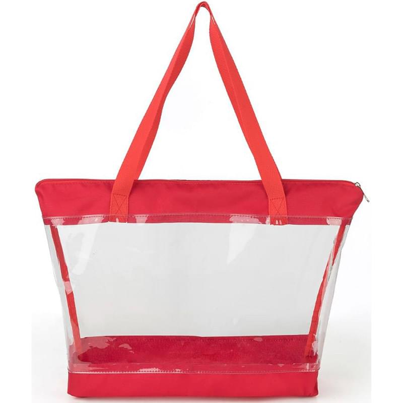 Clear PVC Transparent Shoulder Tote Bag