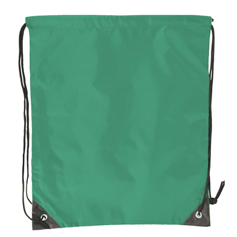 Premium 210D Nylon Drawstring Backpack, Cinch Sports Bag