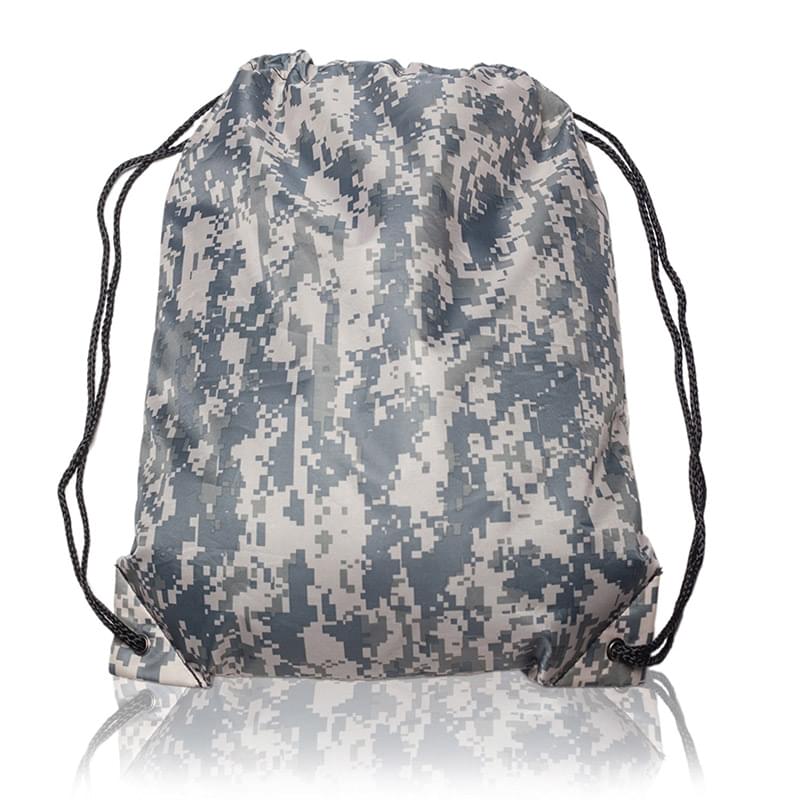 Polyester Drawstring Backpack 14"x16.5"