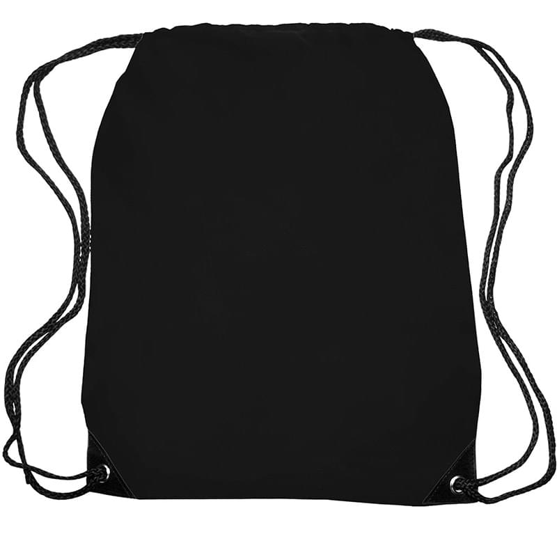 Quick Ship Drawstring Backpack with Reinforced Corners