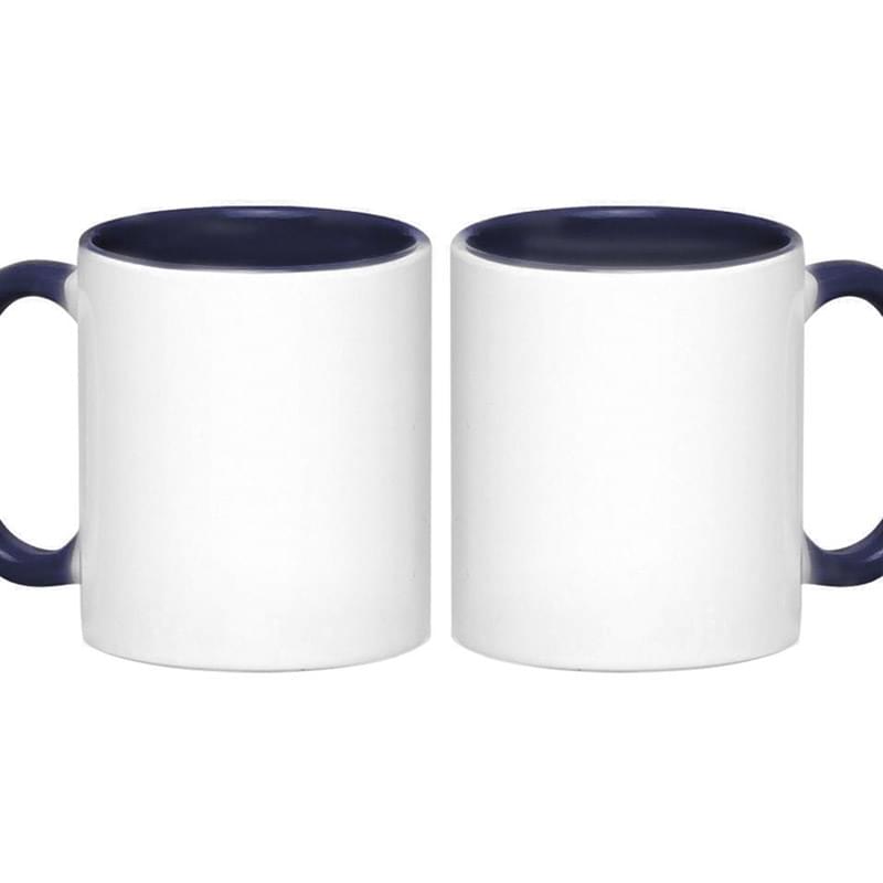 Two-Tone Full Color Coffee Mug 11 oz. Sublimated Mugs