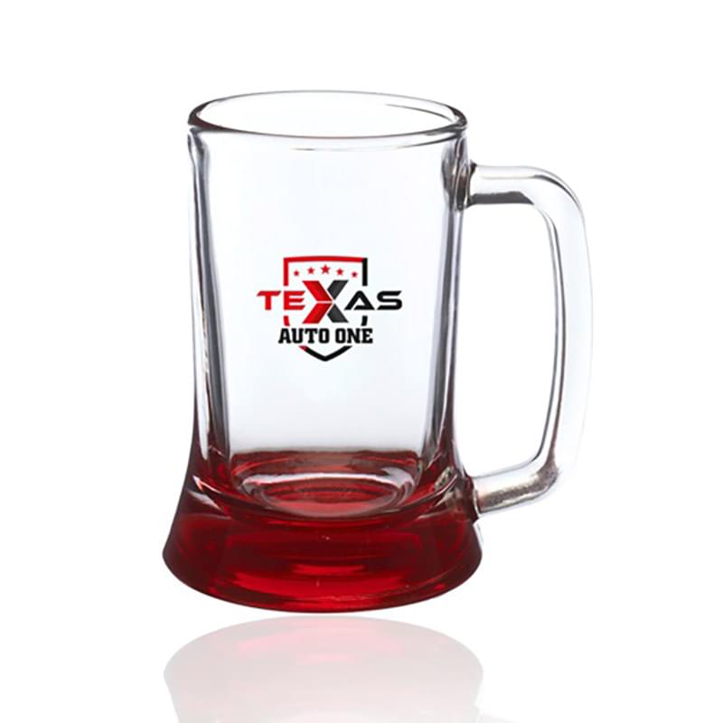 17.75 oz. Hamburgo Dimpled Tankards Glass Mugs