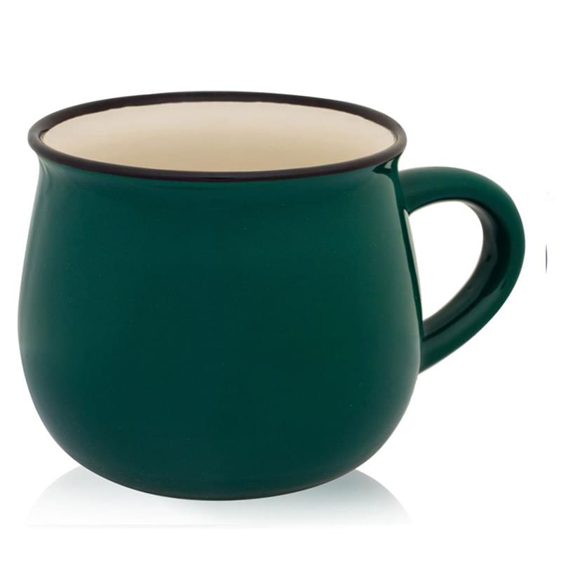 Classic Pottery Ceramic Coffee Mug 12 oz. Glossy Coffee Mugs
