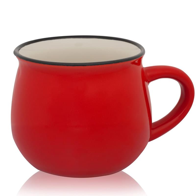 Classic Pottery Ceramic Coffee Mug 12 oz. Glossy Coffee Mugs