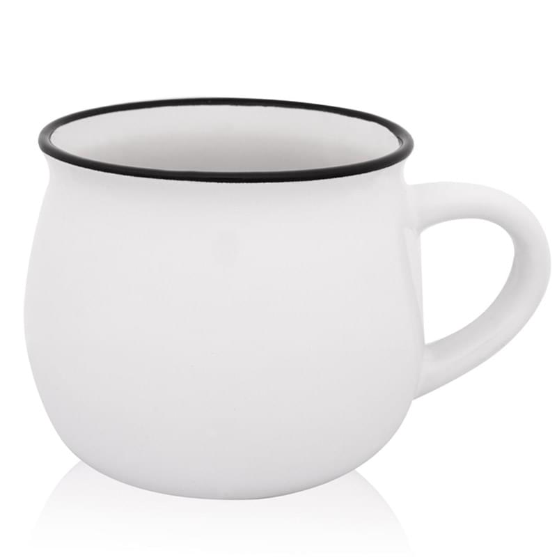 Classic Pottery Ceramic Coffee Mug 12 oz. Glossy Coffee Mugs