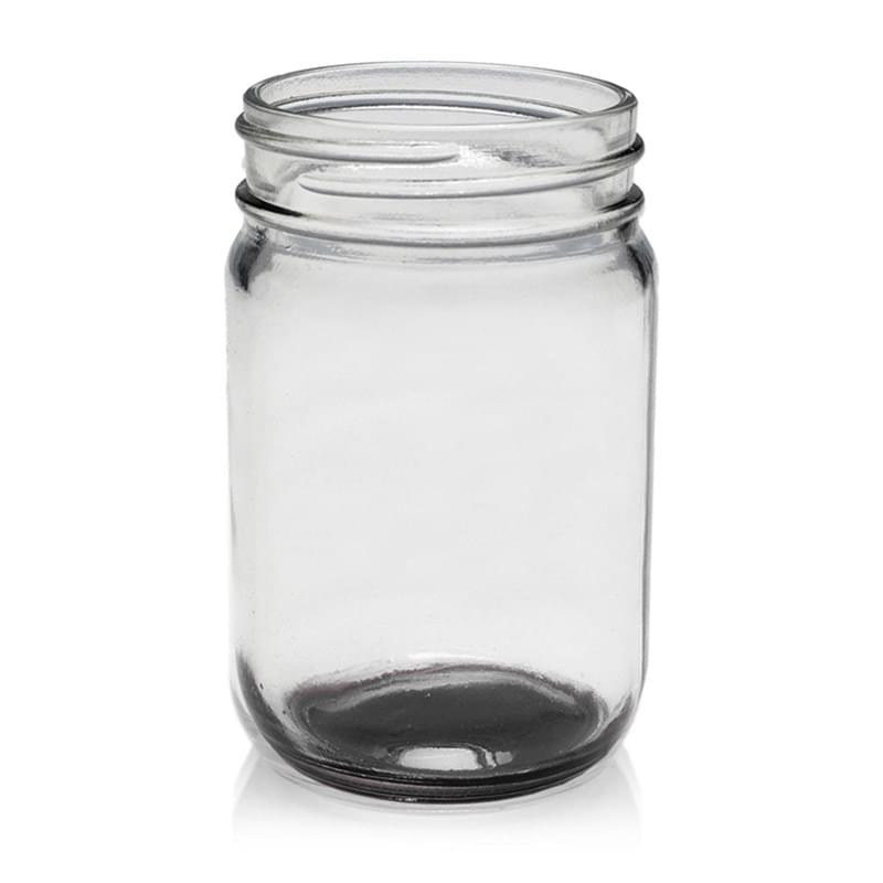 12 oz. Round Body Decorating Mason Jars