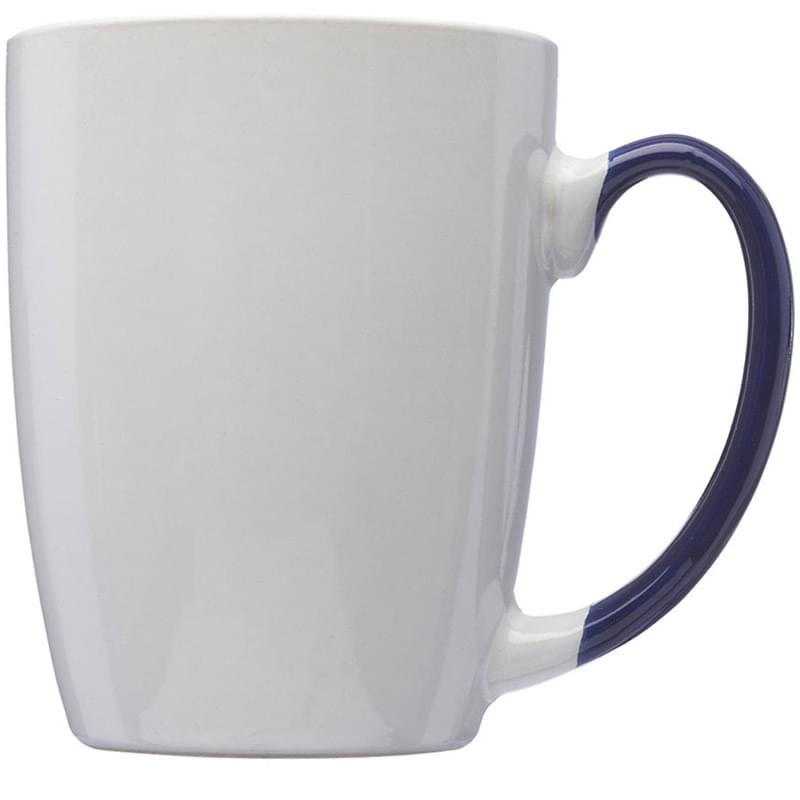 12 oz Two-Tone Coffee Mug w/ Custom Imprint Bistro Latte Mug