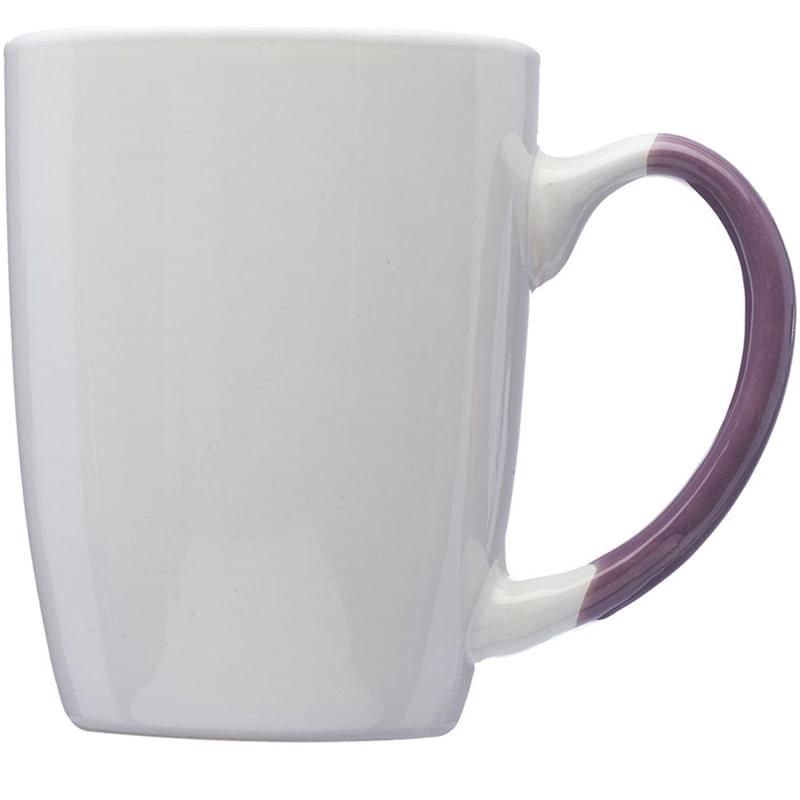 12 oz Two-Tone Coffee Mug w/ Custom Imprint Bistro Latte Mug