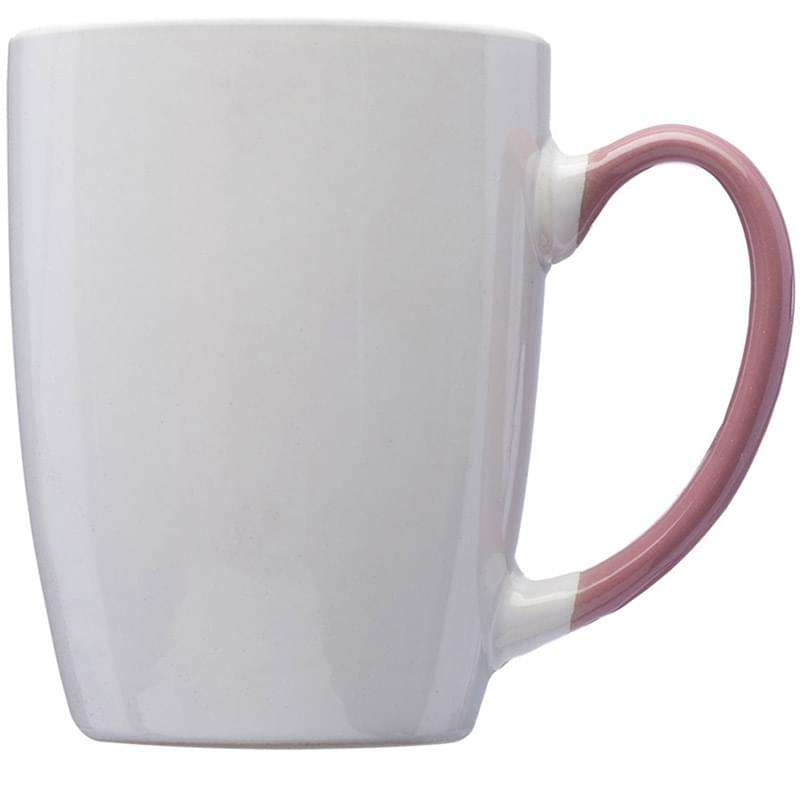 12 oz Two-Tone Coffee Mug w/ Custom Imprint Bistro Latte Mug