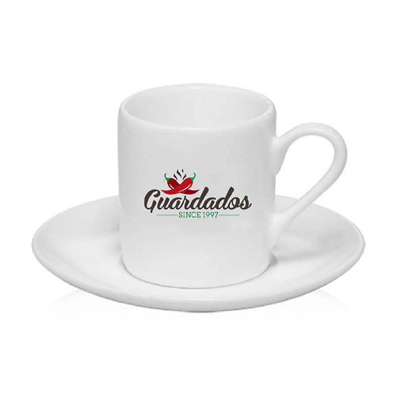 3 oz. Porcelain Espresso Cups w/ custom imprint