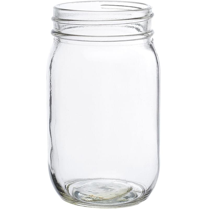16 oz. Mason Drinking Glass Jars Without Handles