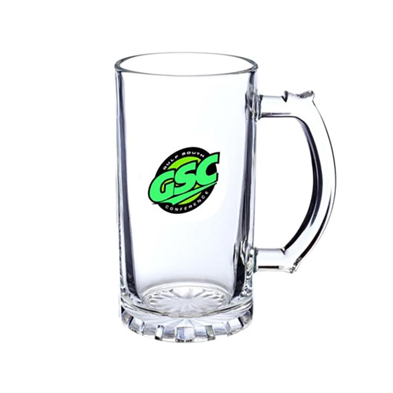 16 oz. Glass Printed Sports Mugs