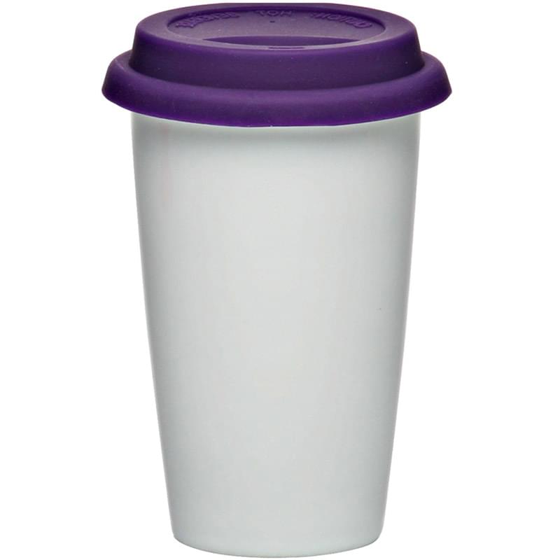 11 oz. Double Wall Porcelain Ceramic Tumbler
