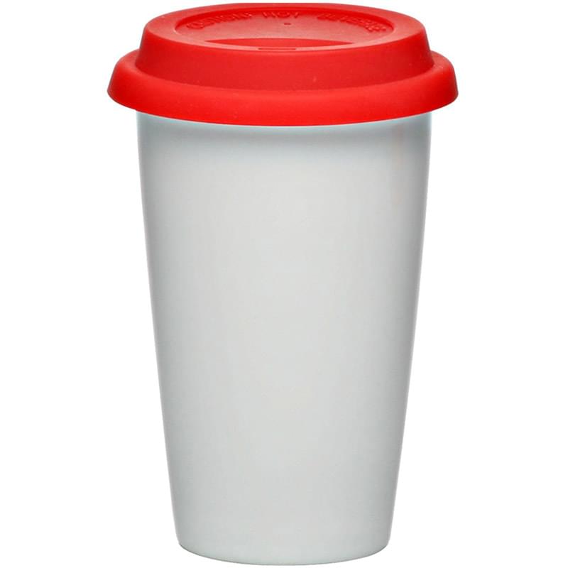 11 oz. Double Wall Porcelain Ceramic Tumbler