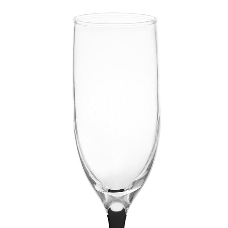 6.25 oz Premiere Flutes Glasses W/ Custom Logo