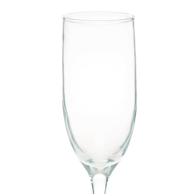 6.25 oz Premiere Flutes Glasses W/ Custom Logo