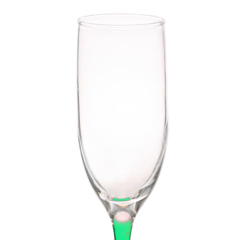 6.25 oz Premiere Flutes Glasses W/ Custom Logo