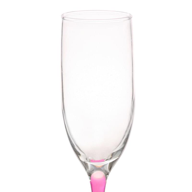 6.25 oz Premiere Flutes Glasses W/ Custom Logo