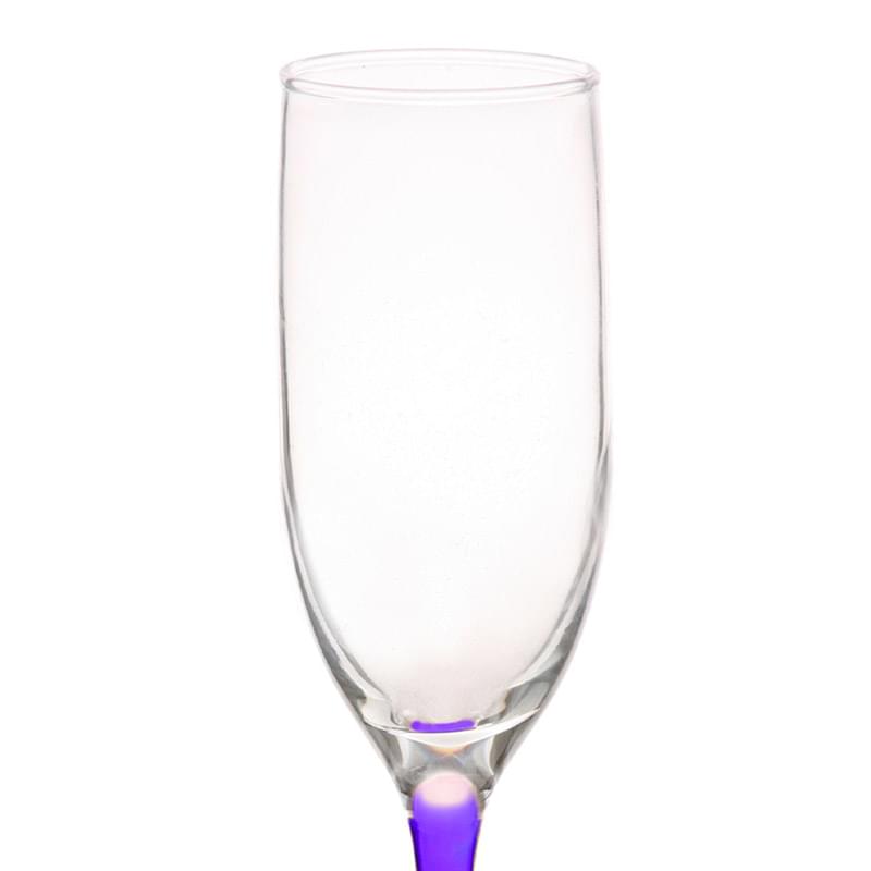 6.25 oz Premiere Flutes Glasses W/ Custom Logo