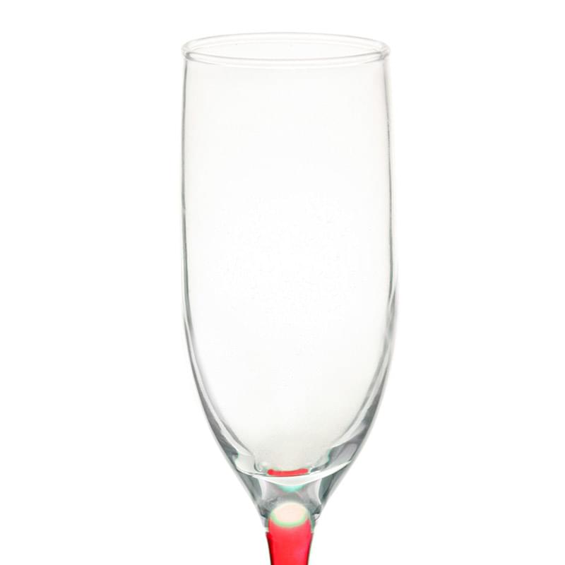 6.25 oz Premiere Flutes Glasses W/ Custom Logo