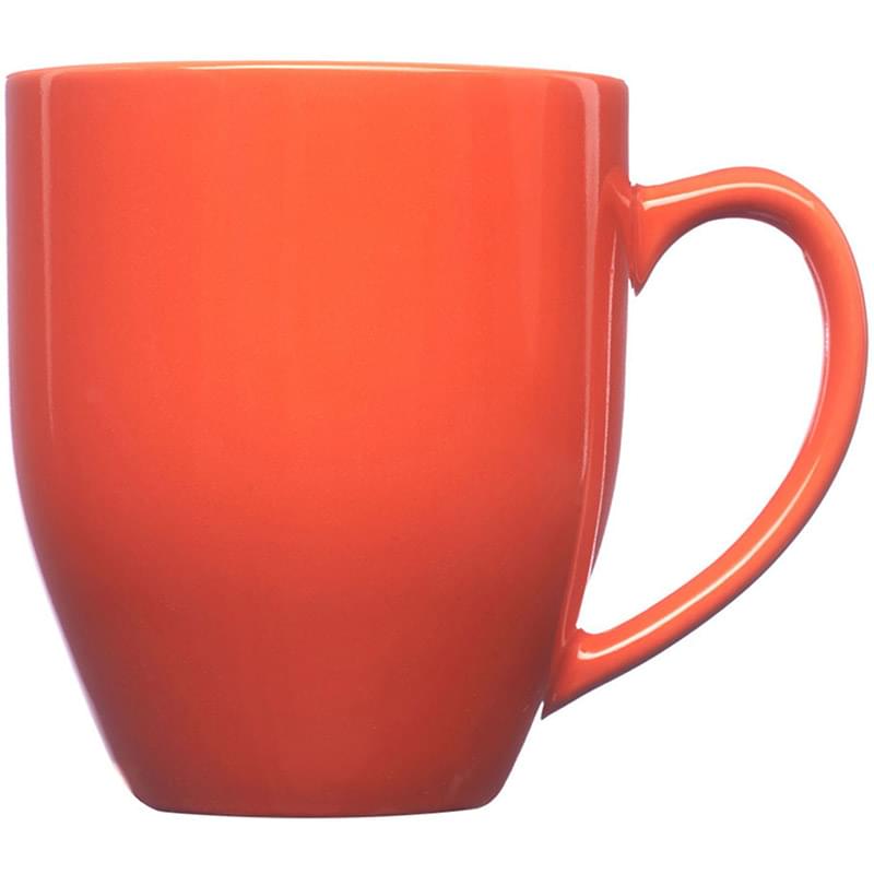 16 Oz. Colored Ceramic Bistro Coffee Mug