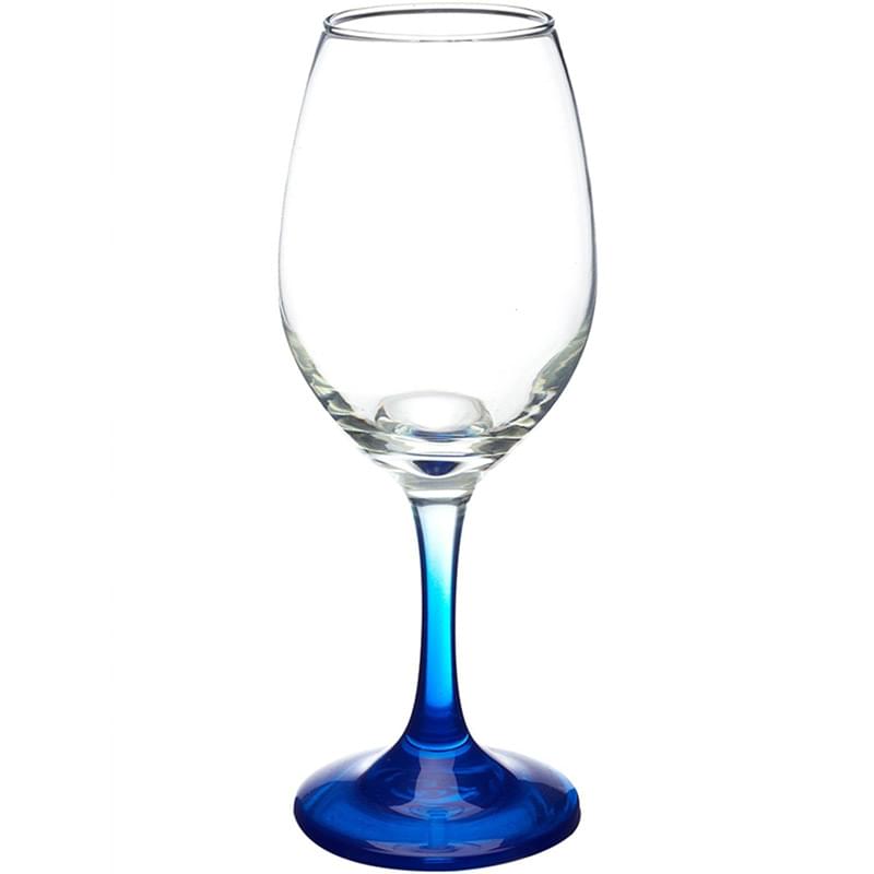 10 oz. Rioja White Colored Glasses W/ Custom Logo