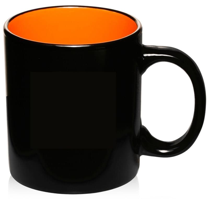 Two-Tone Coffee Mug w/ Custom Imprint 11 oz. Mugs Matte
