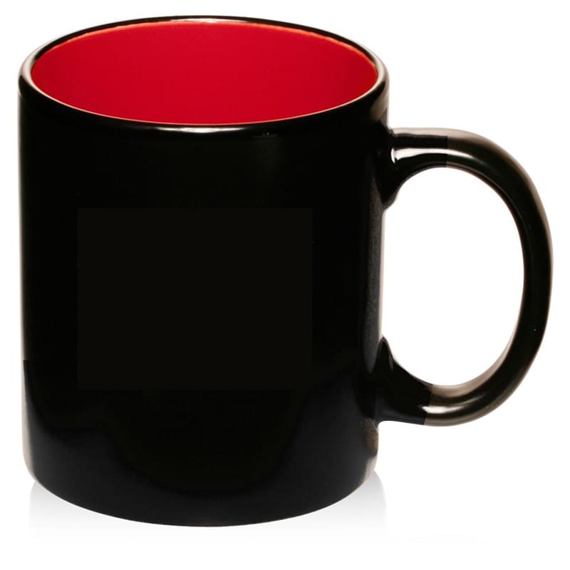 Two-Tone Coffee Mug w/ Custom Imprint 11 oz. Mugs Matte