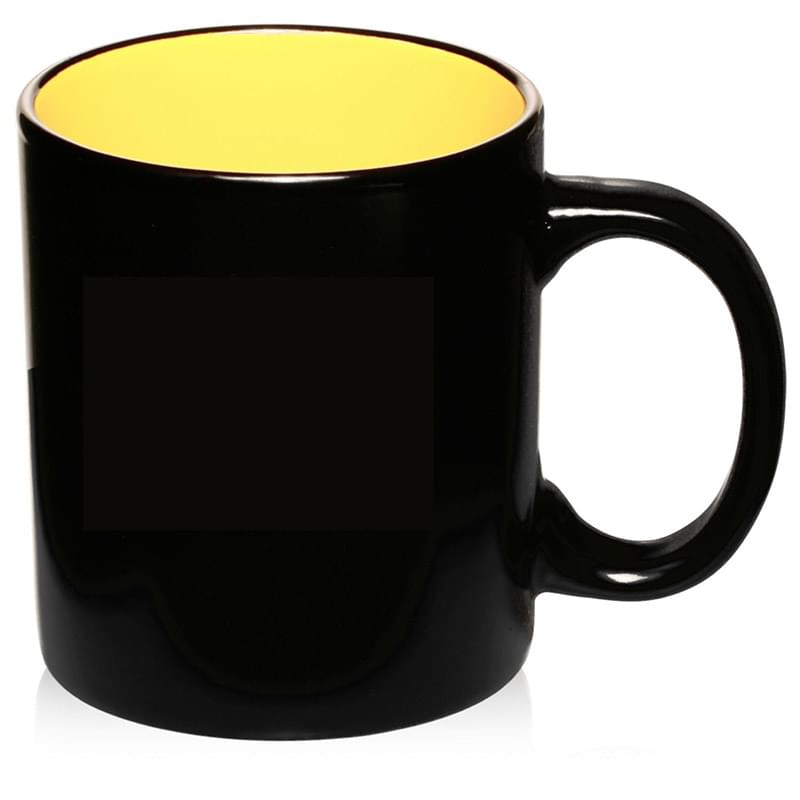 Two-Tone Coffee Mug w/ Custom Imprint 11 oz. Mugs Matte