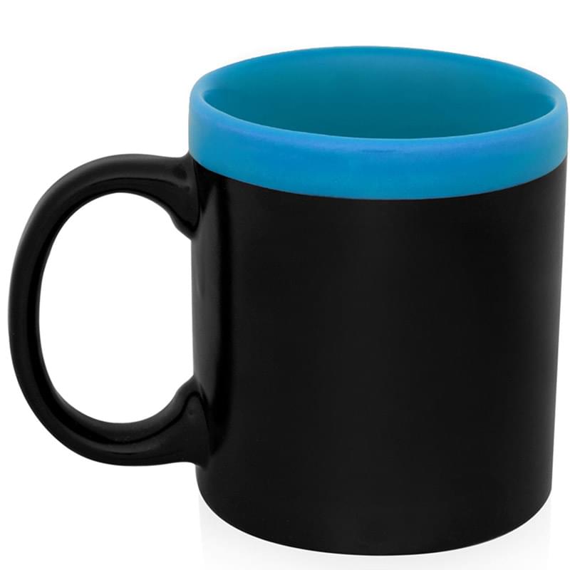 11 oz. Glam Two Tone Matte Cearamic Coffee Mugs