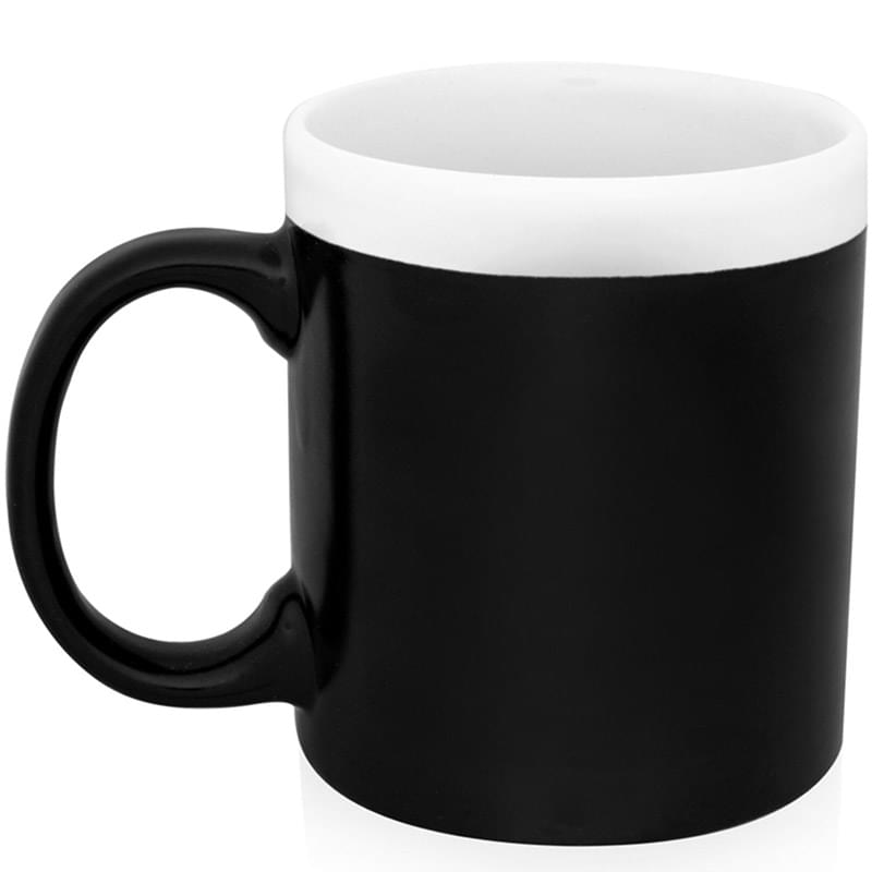 11 oz. Glam Two Tone Matte Cearamic Coffee Mugs