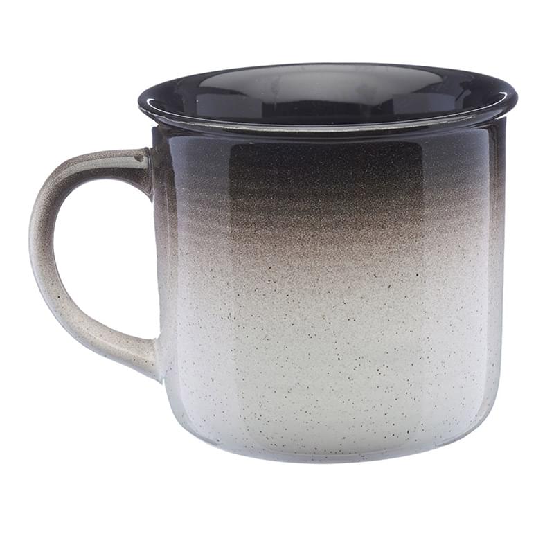14 oz. Campire Gradient Ceramic Coffee Mugs w/ Flared Top