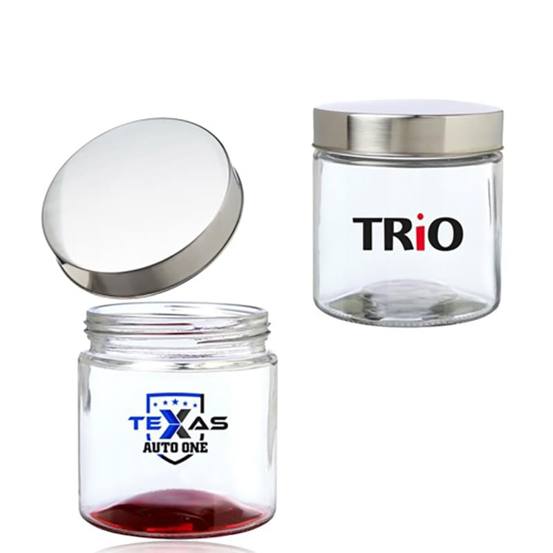 27 oz. Glass Candy Jars w/ Lid