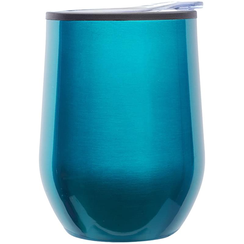 12 oz. Shelby Stemless Glasses W/ Convenient Lid