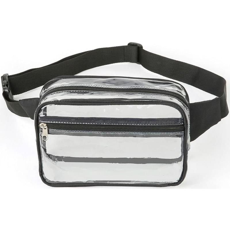 Waist Bag Stadium Approved Clear PVC Transparent Fanny Pack