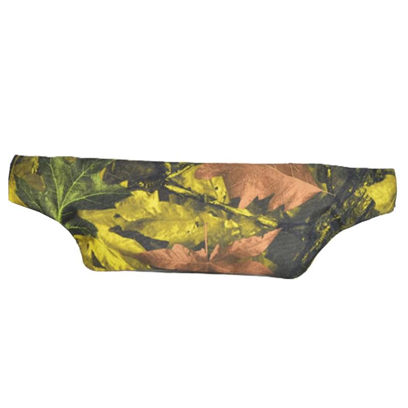 Camouflage Fanny Pack w/ 2 Zippers 13"W x 4"H Waist Bags