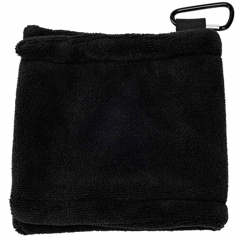 TiTUS® Microfiber Golf Ball Towel with Carabiner Clip